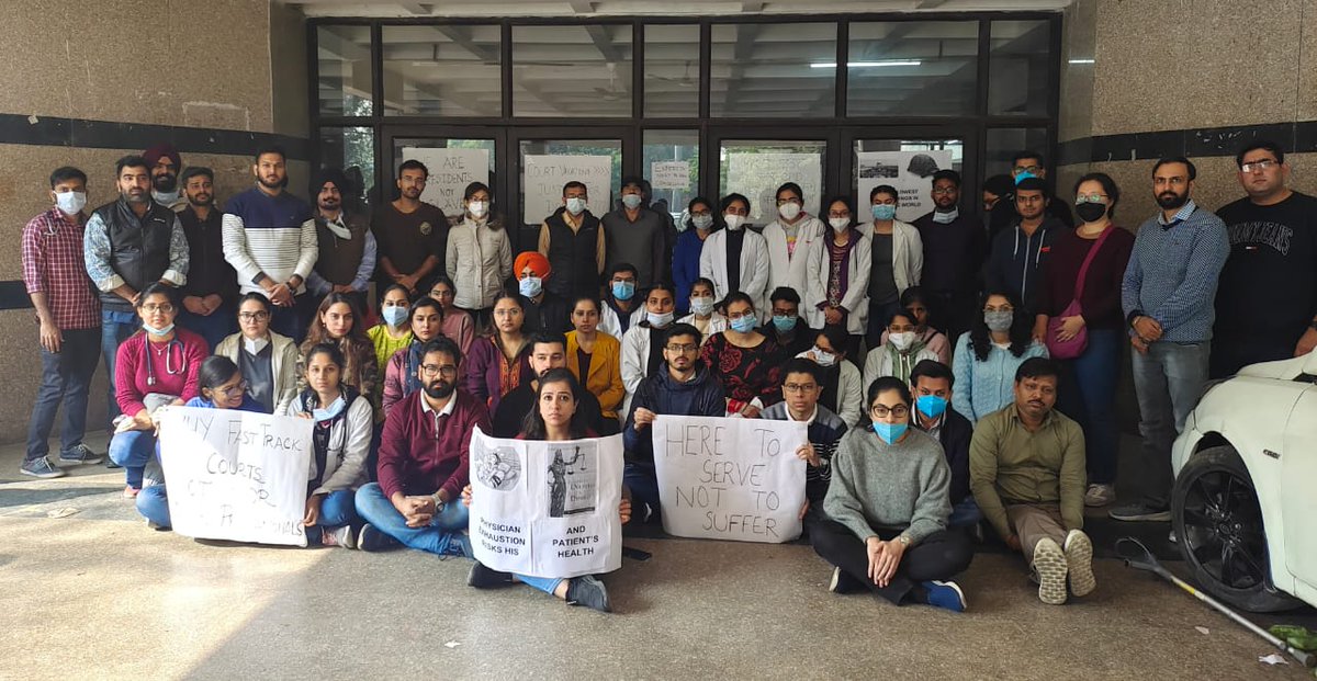 UNION OF RESIDENT DOCTORS OF PUNJAB tweet media