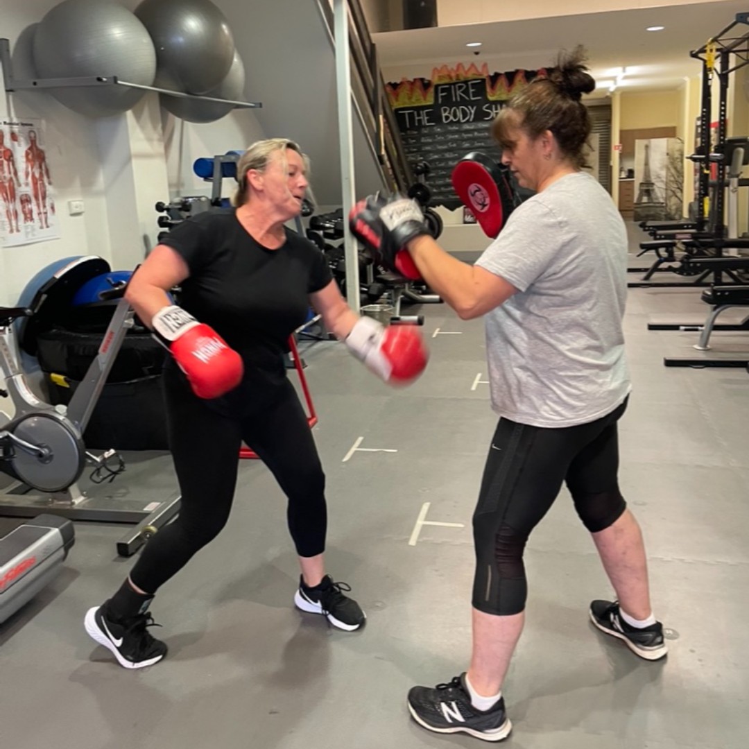 ExciteHealthFit's tweet photo. Super Saturday! Bit of boxing to keep the team on their toes! https://t.co/R2huXh4fVy