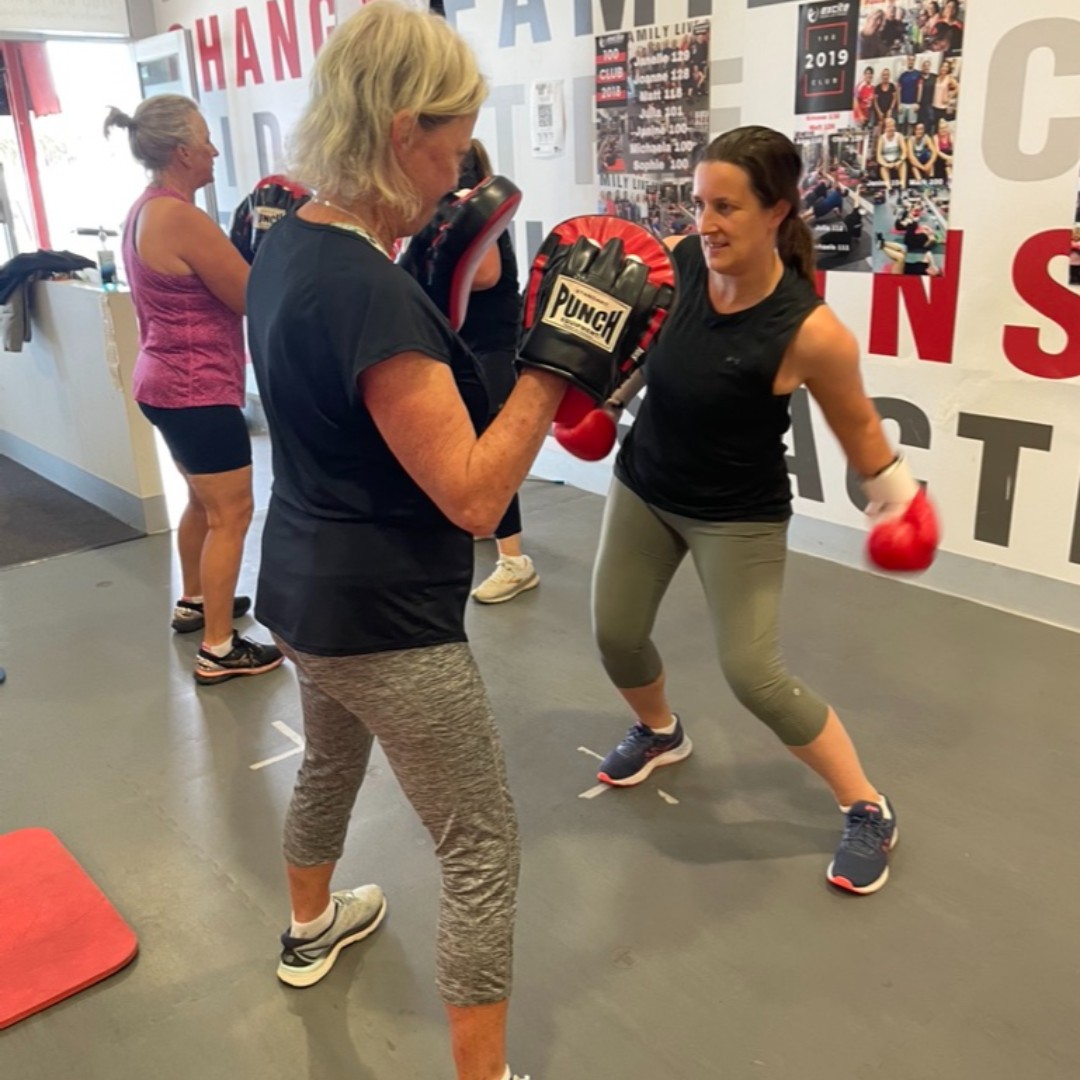 ExciteHealthFit's tweet photo. Look out Trish...that is a big wind-up! https://t.co/dZ25sNlCKr
