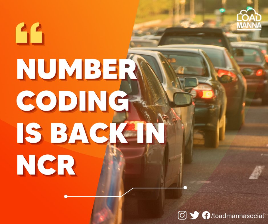 LoadmannaSocial's tweet photo. Number Coding ibinalik na sa NCR. Masusunod ang coding tuwing Monday to Friday from 5 p.m. to 8 p.m. except on holidays.

Para sa karagdagang impormasyon ay mag refer lamang sa Official Post na ito: https://t.co/RLVSNYWZk9 https://t.co/YNnT1mLAOq
