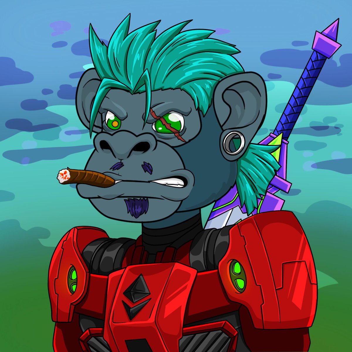 ReadyApeOne's tweet photo. @carlmoon I will ape into NFT project! For example @ApeHeroesBSC  where I can choose the side: Heroes or Villains!
https://t.co/9sw81752eg https://t.co/mKPudU75hf