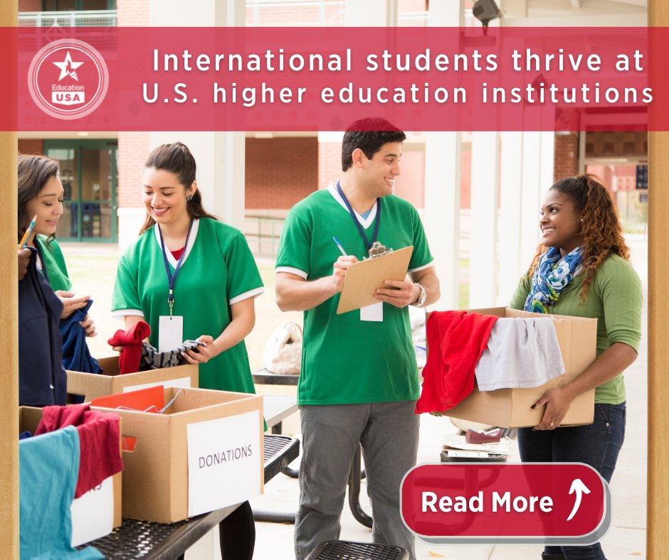 EdUSAIndonesia's tweet image. Student services, on-campus organizations, tutoring:  there are many resources available to help international students thrive at U.S. HEIs!  Learn how #IntStudents use campus resources to create an enriching experience. ➡️ bit.ly/3c8Lhyo.  #StudyWithUS