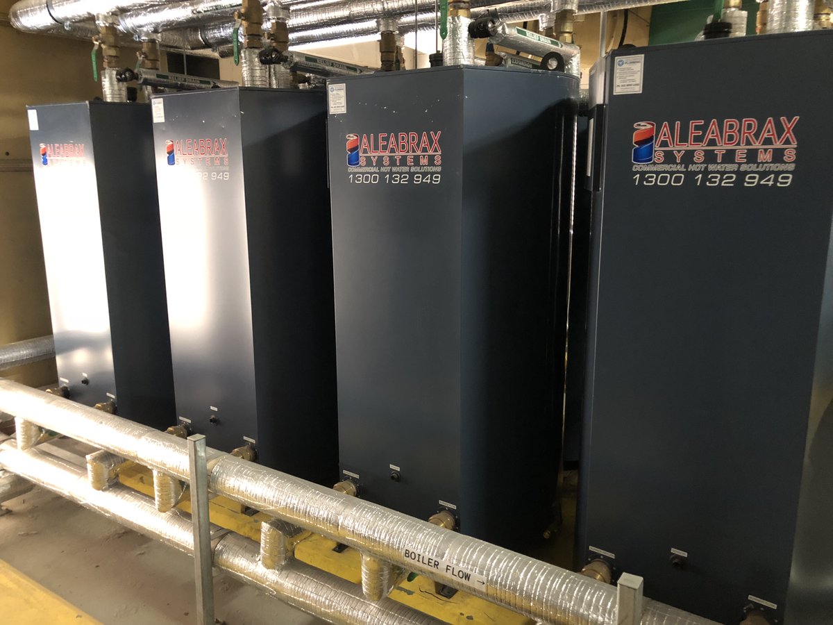 aleabrax's tweet photo. Our GFX range is approved by NSW Health as a warm water generator, able to provide DHW 38° - 50°C without the need for centralised or point of use mixing valves. 

#AustralianManufacturing #CommercialHotwater #Hotwater #HealthCareDesign #HydraulicDesign https://t.co/lnJf5oVKlO