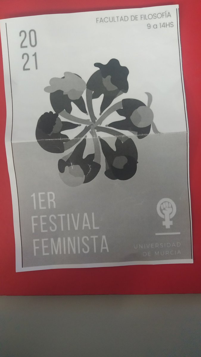 concepcion946's tweet photo. ♀️ Primer festival feminista de la Universidad de #Murcia miércoles 1 Diciembre, salón de grados, facultad filosofía. https://t.co/kDTotrQHJ2