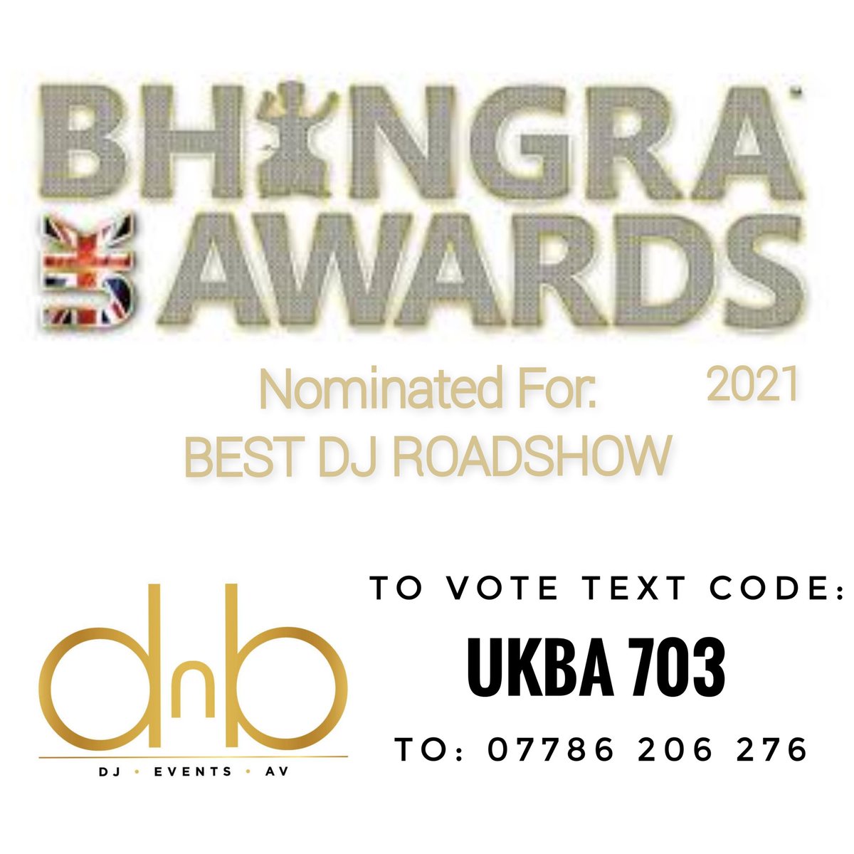 Thanks to <a href="/UKBhangraAwards/">UK Bhangra Awards</a> for nominating DnB