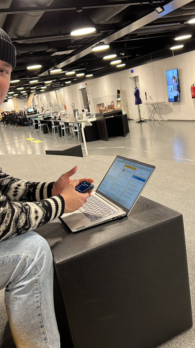 One great thing about living in Helsinki is having acces to Oodi #Helsinki <a href="/MetropoliaBiz/">Metropolia Business School</a>