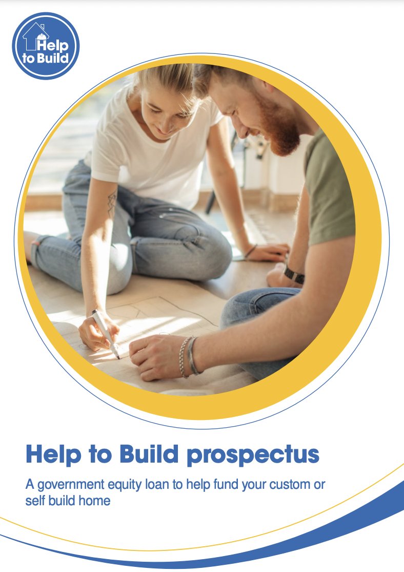 UKCohousing's tweet photo. The prospectus for the Help to Build equity loan is out now, offering new financing options for those wanting to self or custom build their home/s and #diversifyhousing @commledhomes #communityledhousing #makinghomeshappen https://t.co/U2hAZ27xJx https://t.co/tZBfSLXCRc
