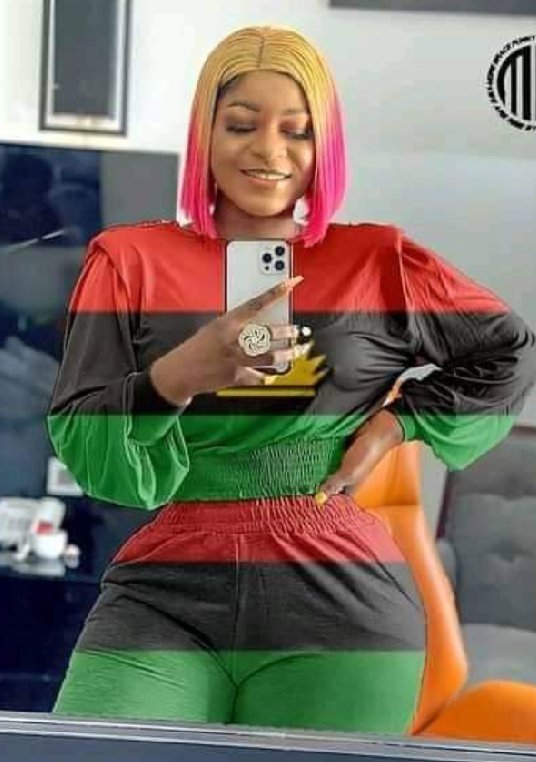 DivineS40578201's tweet photo. They're one of us, more grace to rock biafra attires, I wish others will follows. https://t.co/BEUXTeHciA