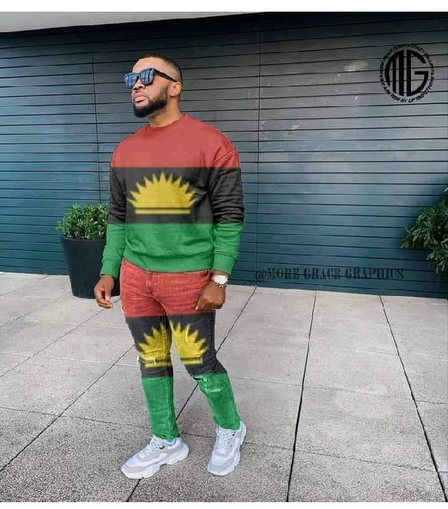 DivineS40578201's tweet photo. They're one of us, more grace to rock biafra attires, I wish others will follows. https://t.co/BEUXTeHciA