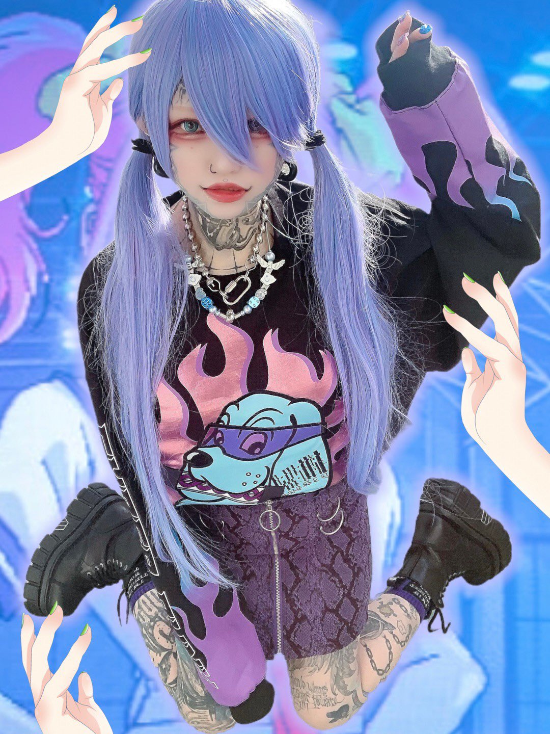 美品ililil【イルイルイル】GALFY【ガルフィー】コラボ 美品ililil【イルイルイル】GALFY【ガルフィー】コラボ