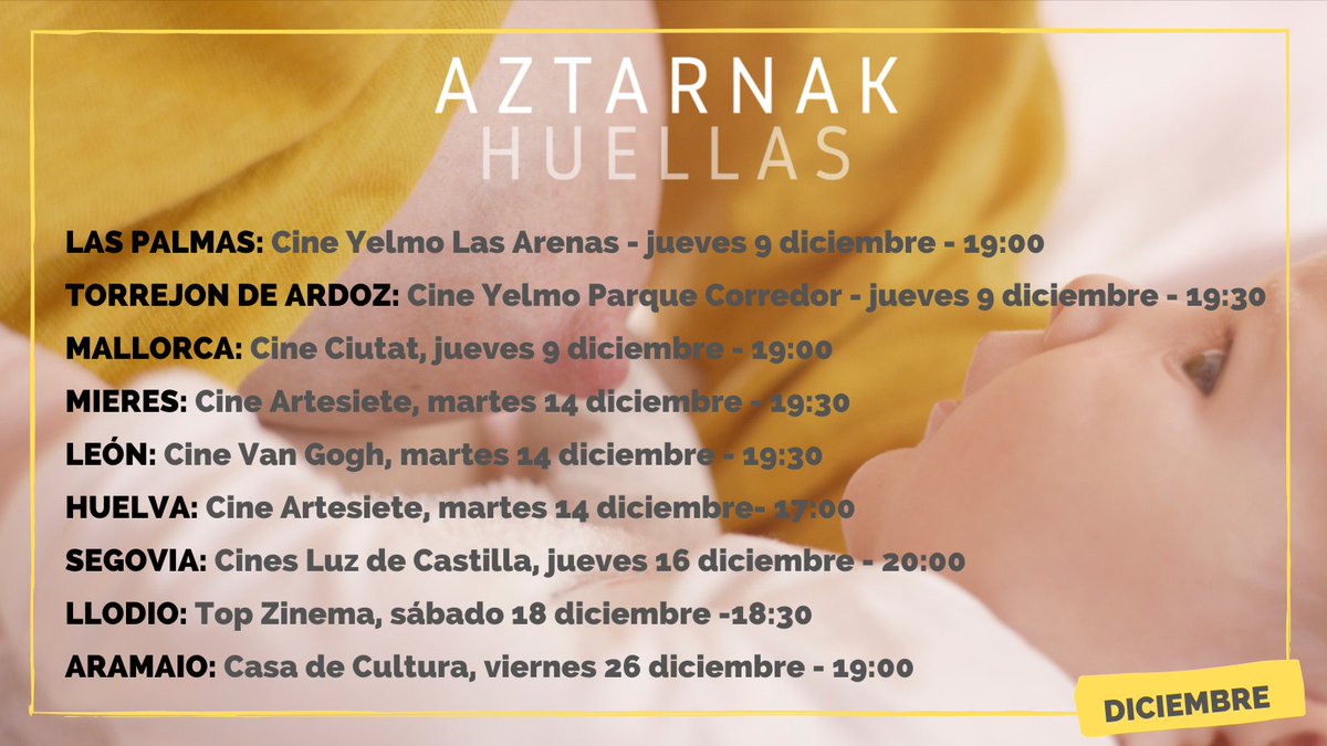 aztarnakhuellas's tweet photo. ¡"#Aztarnak-#Huellas en diciembre!
#Crianza #Maternidad https://t.co/P3jUzRp6m6