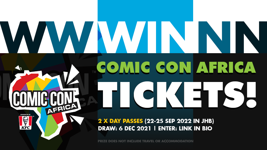 Hay_Haylstorm's tweet photo. To HYPE the opening of the @ComicConAfrica ticket sales, I have teamed up with Comic Con to GIVE AWAY 2 x Day Passes to TWO lucky winners for the live event from the 22-25 Sep 2022 at the Johannesburg Expo Center! #comicconafrica2022

Enter here: https://t.co/7YkCjROJc8 https://t.co/cbDZT2UGcN