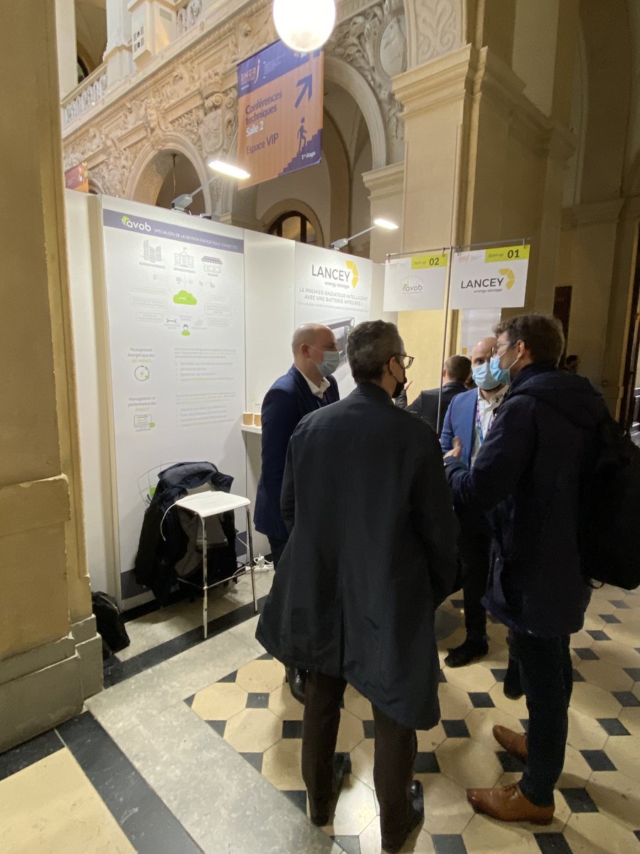 AVOB's tweet image. Nous sommes heureux de vous avoir rencontré lors de l'@EnerJmeeting Lyon !

Merci aux participants et aux visiteurs pour ces échanges autour des solutions d'#efficacitéénergétique pour les #bâtimentstertiaires.

Gardons le contact 👉 contact@avob.com

#smartbuilding #IoT
