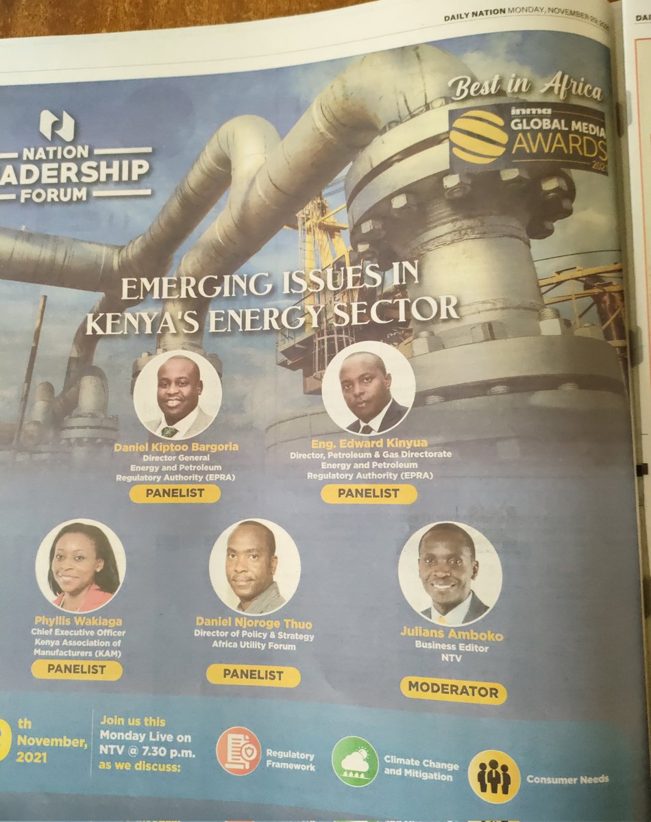 DanNjorogeThuo's tweet photo. Finally the conversation begins .
Let's talk climate change, let's talk energy
@SetaKenya https://t.co/Pm9kt9wSQ6