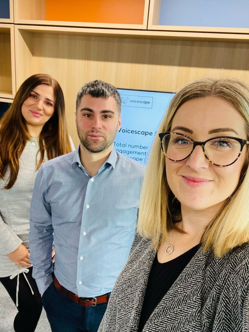 VoicescapeUK's tweet photo. We're visiting @JJHousingTrust today. 

Love the new offices guys! 

#socialhousing #sociallandlord https://t.co/8OEZ90wLX1