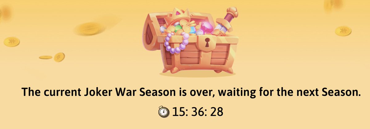 WoW,the 1st Season is over! Congratulations to the five Red Jokers!