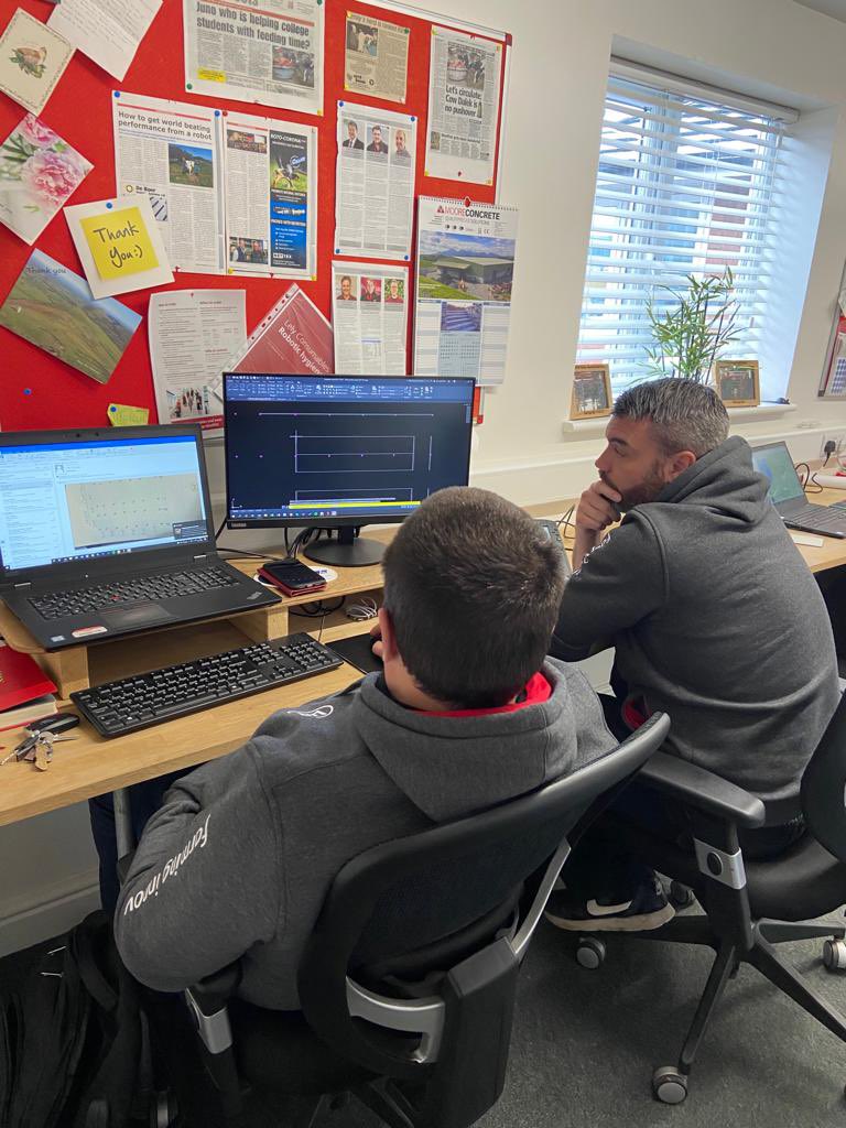 LelyMidlands's tweet photo. Our project co-ordinators are working on an Astronaut project for a farm in South West Wales today. We will produce a few different barn designs to help the farmer with their retrofit project. The visit was free, with no obligation! #BrightFarming #TeamDairy 🐄 🥛 🤖 https://t.co/gOiC6mKkYR