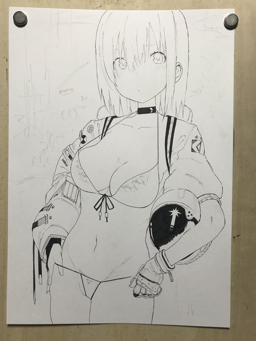 126枚目 背景完成しなかった😇 