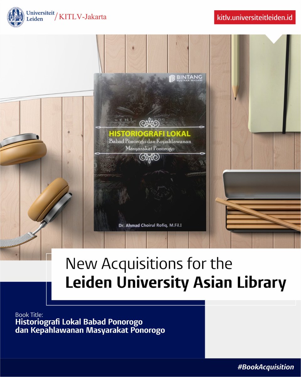 KITLVJakarta's tweet photo. Hello readers!
This is our New Acquisitions for the Leiden University Asian Library
@AsianLibraryNL
Kindly visit our Facebook for more detail https://t.co/AtBXfqjTgm
#KITLVJakUpdate
#KITLVJakInfo
#CollectionAcquisition
#BookAcquisition https://t.co/fuogIo2UZZ
