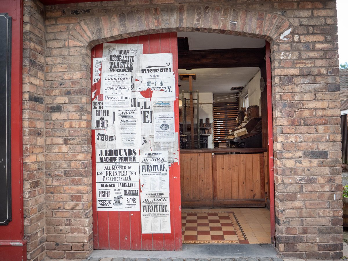 BMoP Sneak Peek S01E03: Ironbridge Gorge Museums are also onboard! 😍The fascinating displays in their Blists Hill print shop will give you a good idea about what to expect on our digital platform. (Courtesy of The Ironbridge Gorge Museum Trust)
