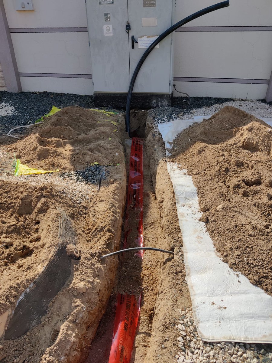 FrECOsolutions's tweet image. Dhaher - Scheme no: PTS-LV-41306-21

✔Complete the Backfilling, Interlock Fixing &amp;amp; Garden are also normalized.
✔ #11KVcableworks

#project #electriccontracter #dhaher #backfilling #groundwork #interlockfixing #cablework #ALAIN #ABUDHABI #UAE

frequency.ae👈