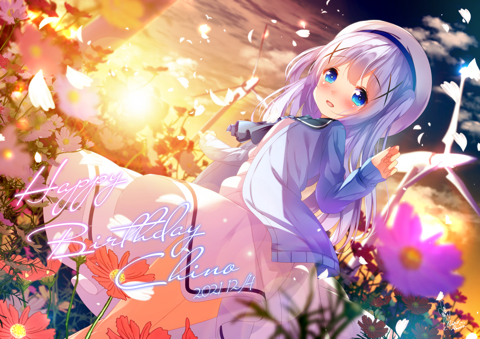 チノマロン １日目 東 ｚ 23a チノちゃん誕生日おめでとう Gochiusa 香風智乃生誕祭21 T Co Ho3m24ibls Twitter