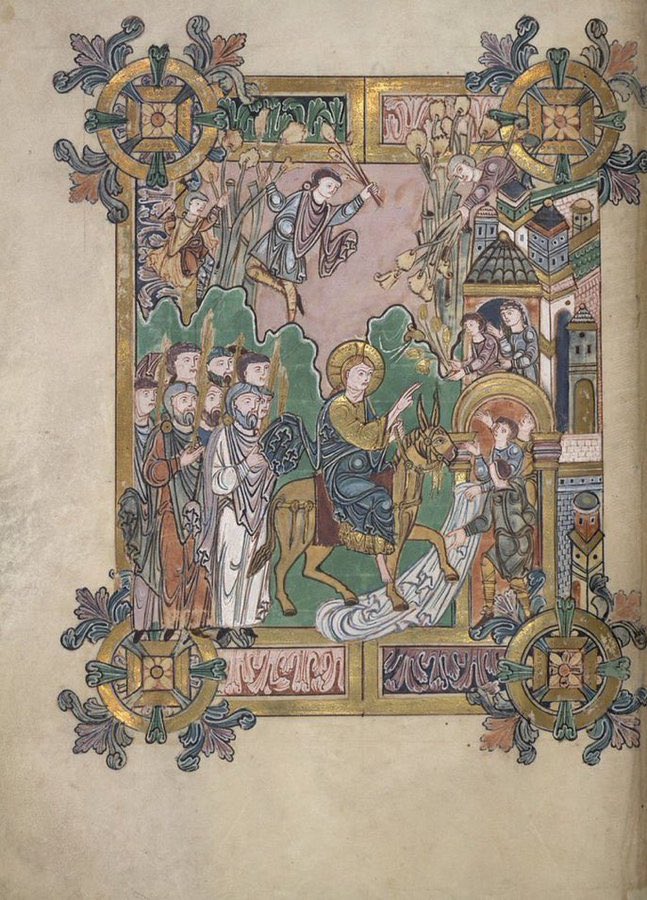 jdmccafferty's tweet image. 29 Nov 963: St. Aethelwold consecrated Bishop of #Winchester at Abingdon #otd (British Library)