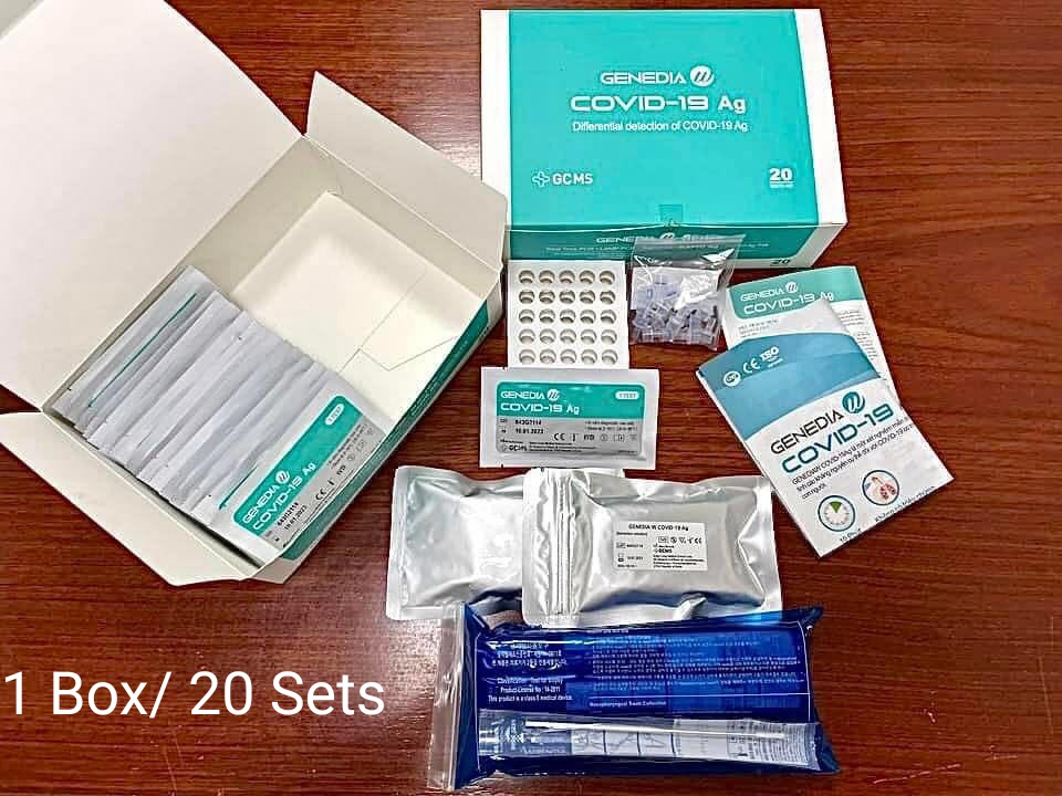 rappech's tweet image. ถ้าชุดตรวจมีคุณสมบัติตามนี้
ความถูกต้องของการทดสอบ 99.1%
ความไวในการวิเคราะห์ 98.1%
ความจำเพาะในการวิเคราะห์ 100%
(ไม่เกิด false post)
ใบรับรองการประเมิน เลขที่ T6400367
เชื้อน้อยมาก (CT 33.69) ก็ตรวจเจอ ซึ่งใกล้เคียงกับการตรวจ RT-PCR
ใช้เวลาทราบผล 5-10 นาที
Genedia W(Covid-19Ag)