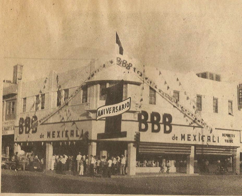 MexicoRetro's tweet photo. Tienda 3B de Mexicali, BC 1970 https://t.co/HgIiqwuCq4