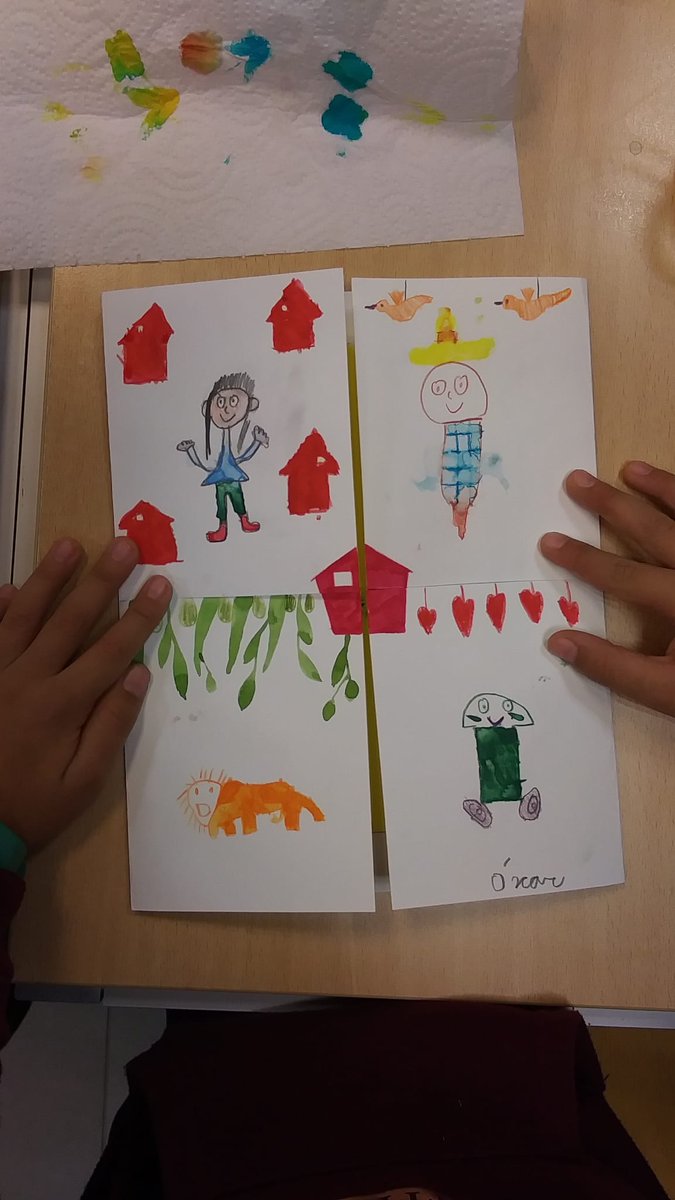 bibliotecarozas's tweet photo. Preciosas ilustraciones en #BibliotecaLeonTolstoi de Dorothy en la tierra de Oz para volver a su hogar junto con sus compañeros: el Espantapájaros, el Hombre de Hojalata y un León.
¡ Gracias a todos los participantes!
#TalleresCreativos #IlustrandoPalabras #BibliotecasDeLasRozas https://t.co/gzZu9yTeWO
