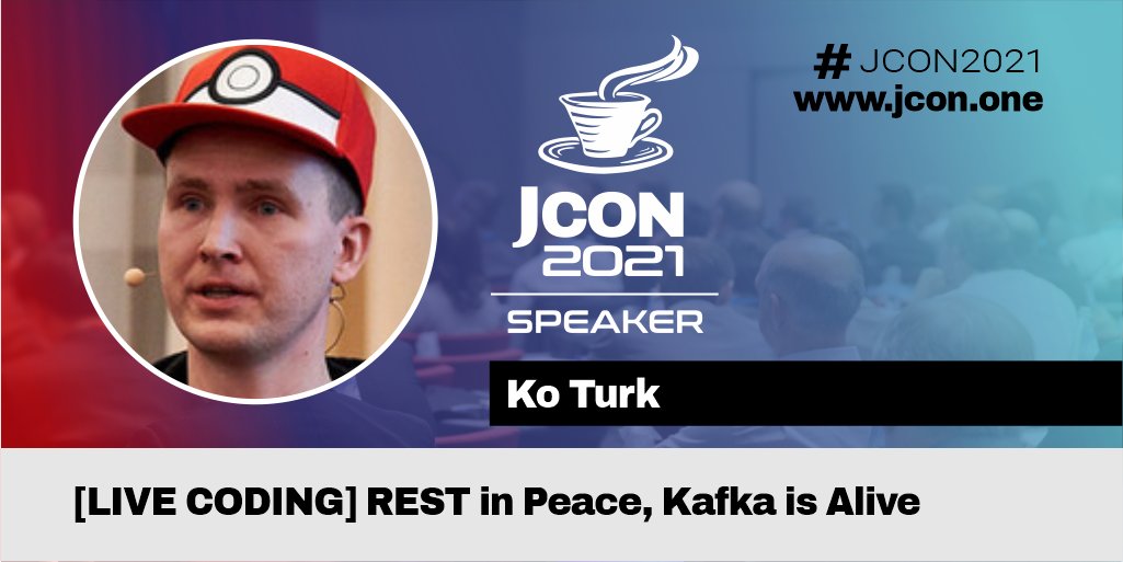 jcon_conference's tweet photo. #JCON2021 Session now on Youtube!

[LIVE CODING] REST in peace, #ApacheKafka is alive with @KoTurk77
   
Watch now👉https://t.co/pw5r6Ci64w

#SprinBoot #DevOps #BigData 
@utrechtjug @Blue4IT_NL https://t.co/Ae4lNftCiH