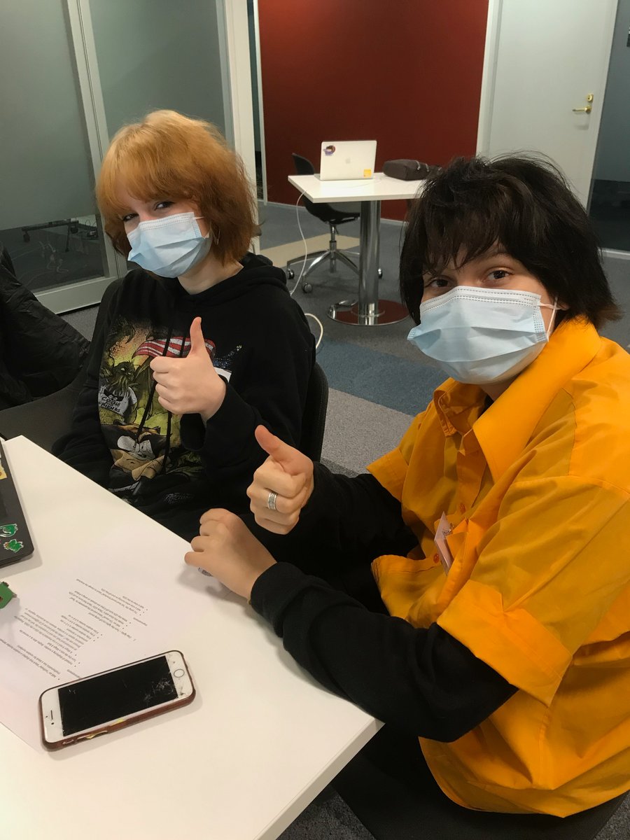 Veckoslutets kodningsverkstad för tjejer drog fullt hus! Flera deltagare hade tagit sig till Åbo från norra Österbotten och Nyland, trots att det handlade om en endagskurs! #åakärlek