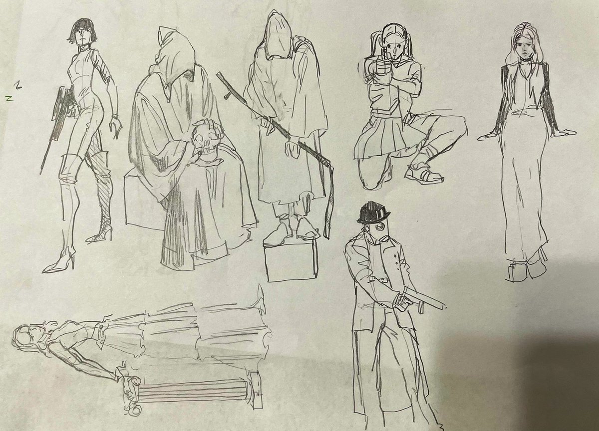 3 min. study, some came out good and others just bad lol (using quickposes) 