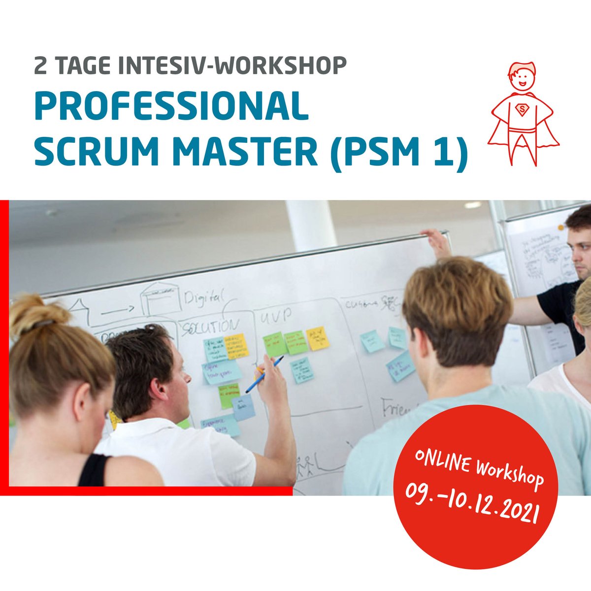 Jetzt noch anmelden!
„Scrum Master PSM 1“ vom 09. bis 10.12.2021
(Online Workshop)

hpi-academy.de/it-digitalisie…
#HPIAcademy #HPI #scrummaster #scrum #dailyscrum #sprint #designthinking #hpiacademy #productowner #psm1 #onlineworkshop