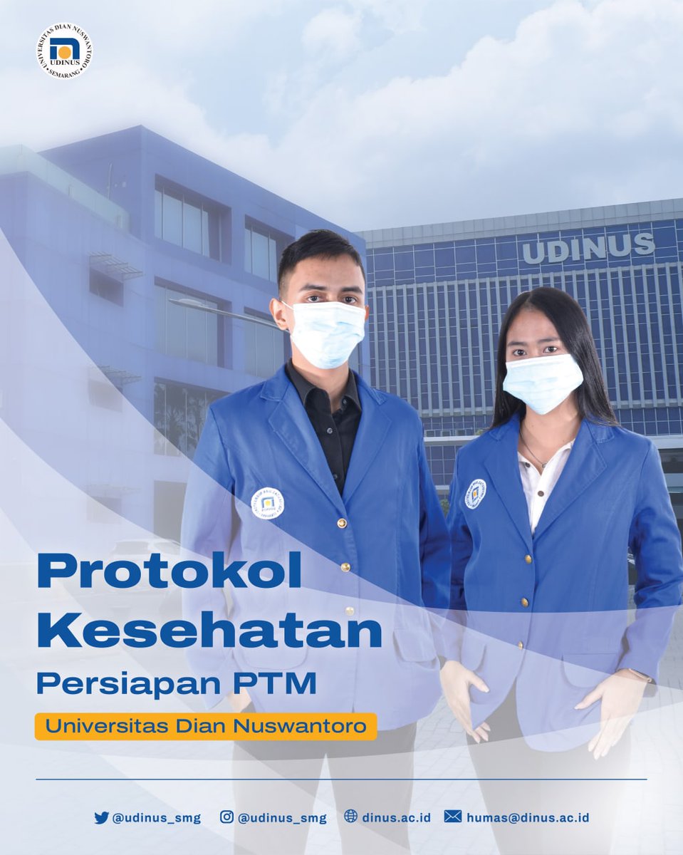 Hai Dinusian💫
Udah mulai persiapan PTM nihh
Jangan sampai kendor buat prokes 5M yaa! Yuk simak video berikut 😉
youtu.be/TzPZlxltp8k