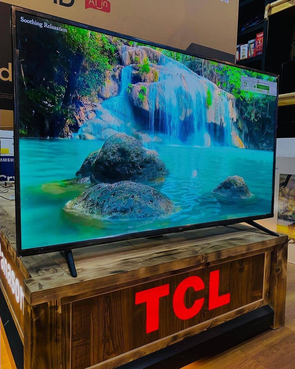 lii_anthonio's tweet photo. TCL ANDROID TV

TSHS 1,400,000

✔️Inch 55
✔️UHD 4K 
✔️ Android TV
✔️IPQ ENGINE

🔥FREE HDMI CABLE
🔥 FREE WALL BRACKET
🔥FREE TV GUARD

CONTACT ☎️
0766142279

#twittergulio #sokonileo #TwitterOfTime #NipeDili https://t.co/rNKhgp2SiR
