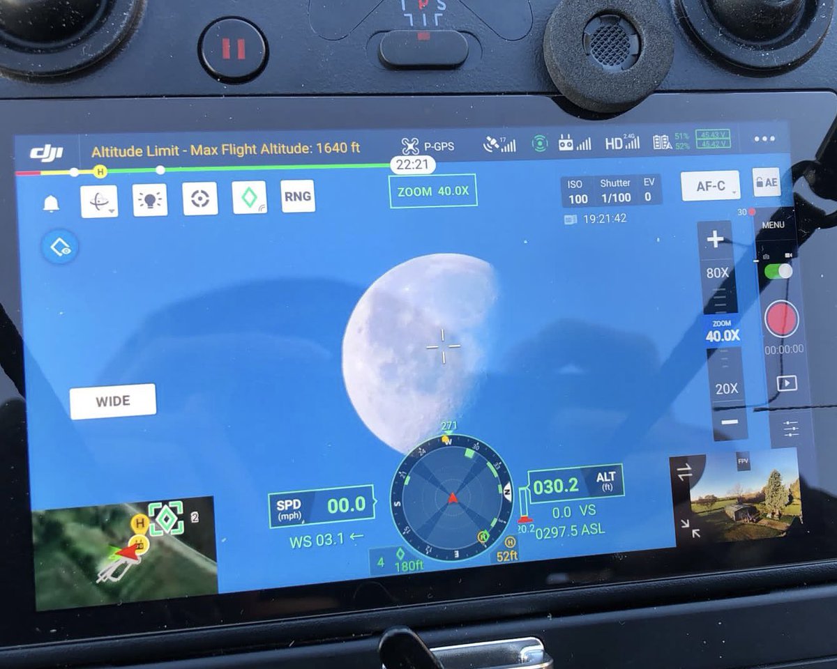 AHScanning's tweet photo. Flying to the moon 🌕
——
#ahscanning #everyanglecovered #drone #droneoftheday #dronepilot #dronesurvey #dronefly #dji #djiflight #djimatrice300rtk #droneservices #dronephotography #3dscanning #photogrammetry @DJIGlobal #M300 https://t.co/ZqZWT36CPX