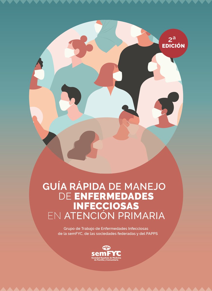 📘Publicaciones esenciales para el médico de familia que puedes encontrar en <a href="/semfyc/">semFYC</a>  con grandes descuentos para socios.

"Guía rápida de manejo de Enfermedades Infecciosas en Atención Primaria. 2ª Edición" 

👉ow.ly/iY4450GWUsi