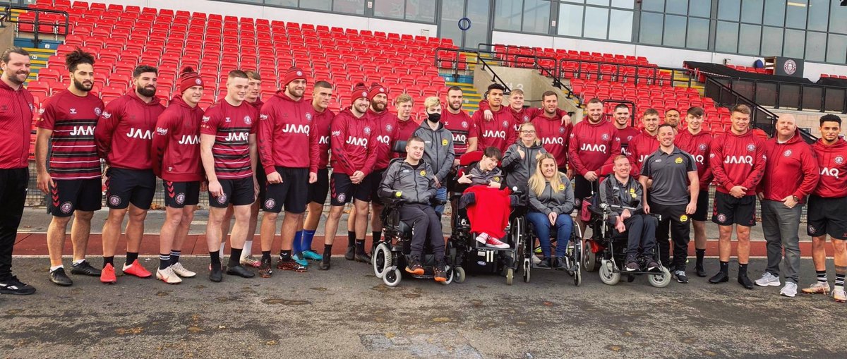 happysmilescic's tweet photo. We’re pleased to announce our partnership with @WiganWarriorsCF, who we are working with on wellbeing deliver with local schools! Article to follow! 🙌❤️ #community #education #wellbeing https://t.co/lWbjDPQJq1