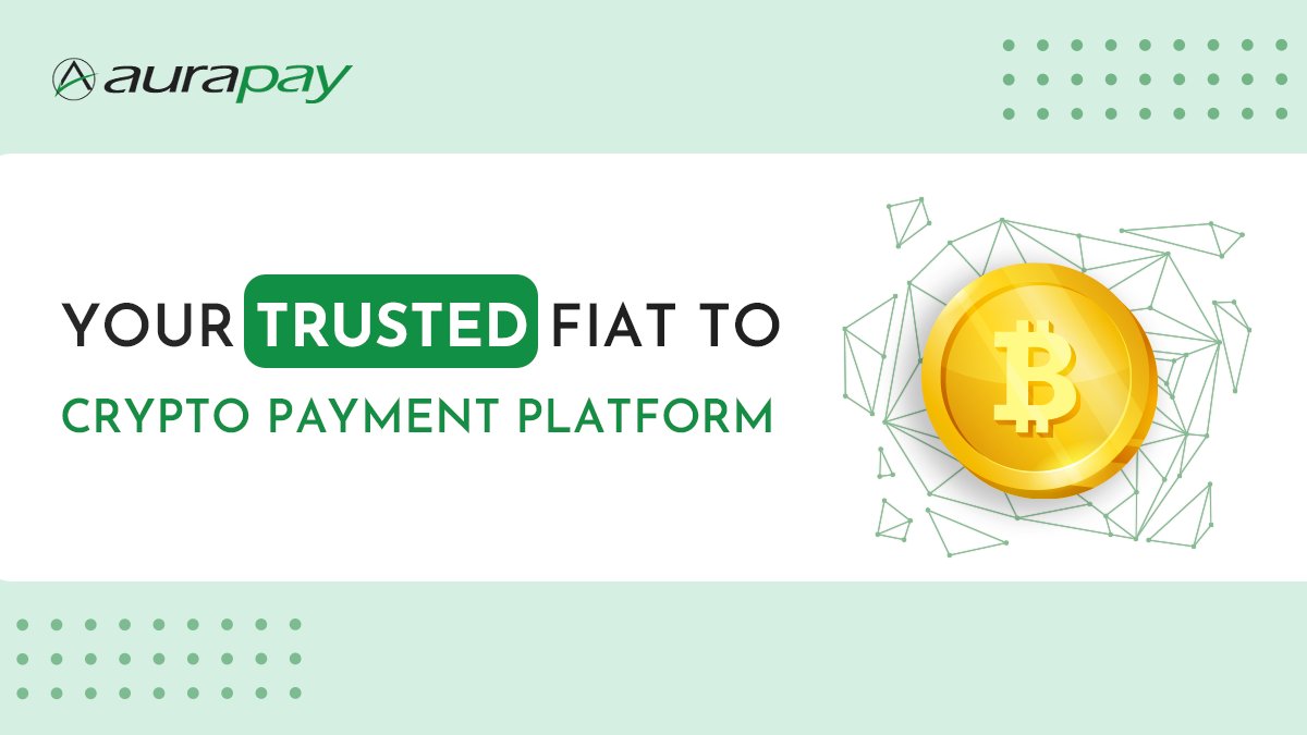 aurapayOfficial's tweet photo. How will our daily payment change with the crypto revolution?
Being pioneers in the payments industry, we are constantly innovating to meet the demands of future payment methods.
Keep up with the next generation payment with us!
#aurapay #cryptowallet #digitalwallet https://t.co/OB2QCExEVY