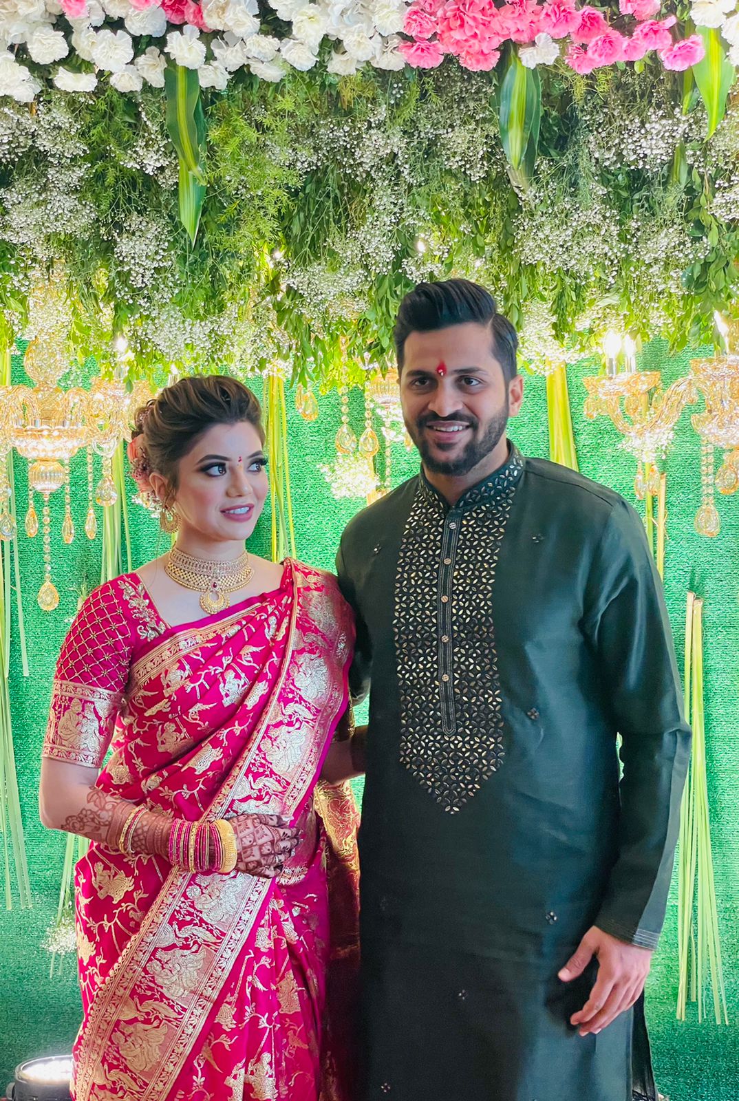 Nauvari Marathi Wedding Dress For Couples K4 Fashion, 51% OFF