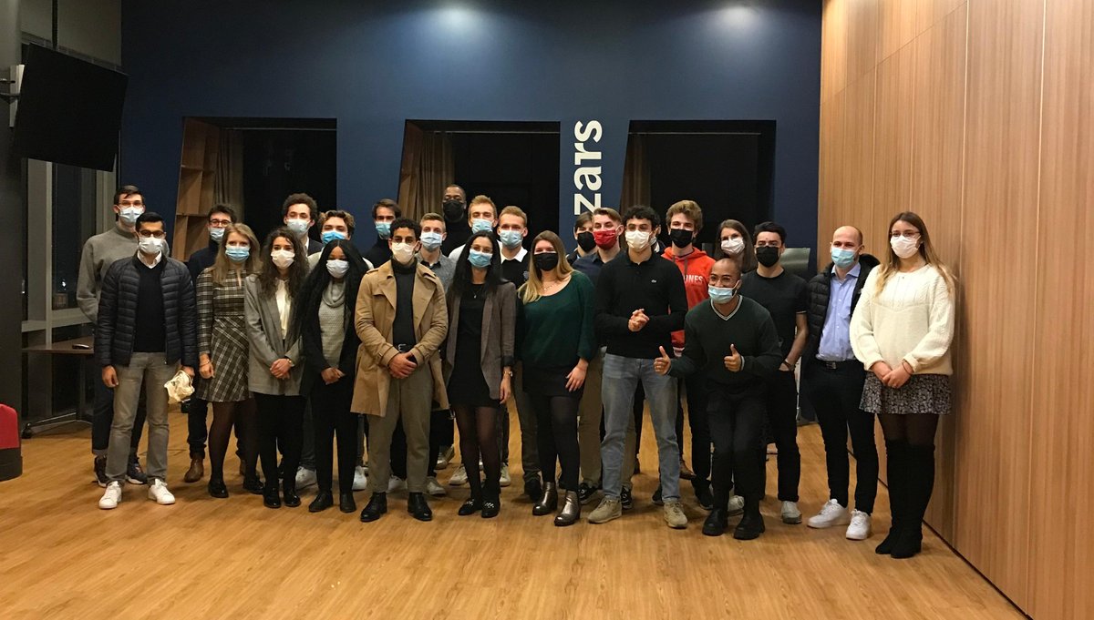 Genius x Mazars : le début d'une aventure entre(intra)preneuriale 💙
Jeudi dernier, nous accueillions des membres de l'#association Genius, un réseau d’étudiants-entrepreneurs.
➡️ Une journée d'échanges entre étudiants, startups partenaires et Mazariens-intrapreneurs 🚀
