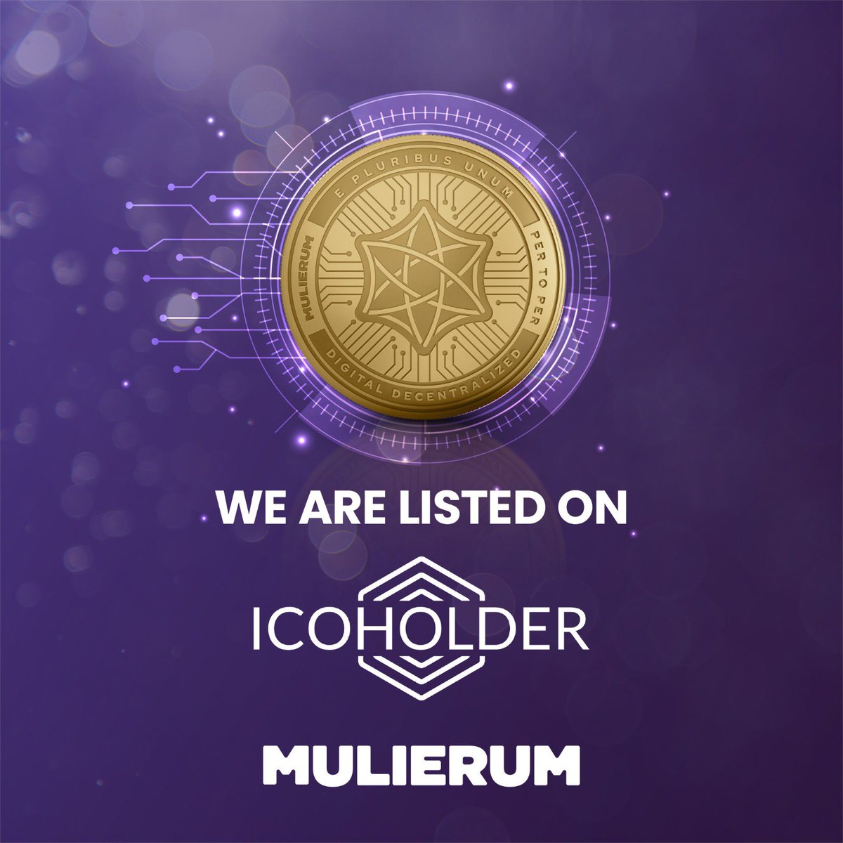 MulierumProject's tweet photo. 📣We are Listed on ICOHOLDER📣
🚀🚀🚀🚀🚀
Visit our icoholder page... and please follow us...
⬇️⬇️⬇️⬇️⬇️ https://t.co/tSD30n8Pu0 https://t.co/Ajjs86ceBw