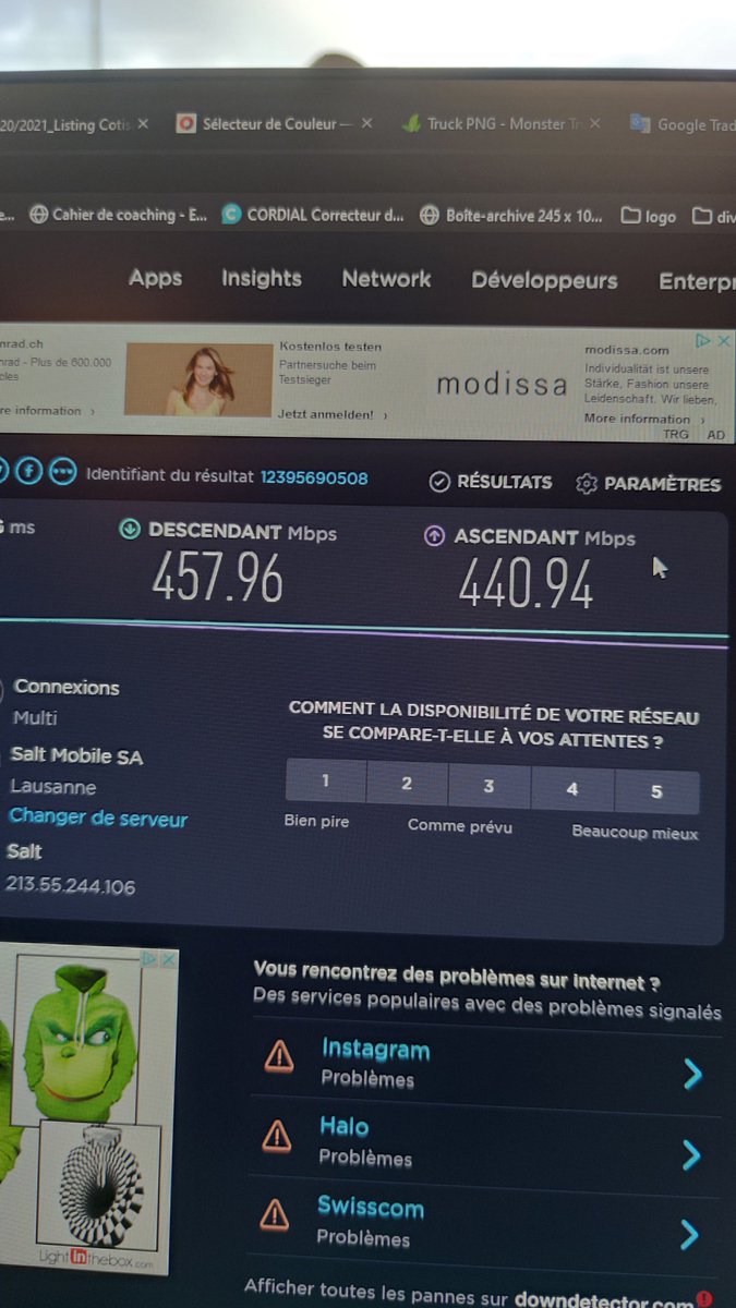 MyK748s's tweet photo. Adieu @Sunrise_fr pour ton 30/10 pourri et merci @SaltMobile_FR pur vos 450/440...nous allons enfin pouvoir travailler convenablement 🤟🏻 https://t.co/eozsDwucv0
