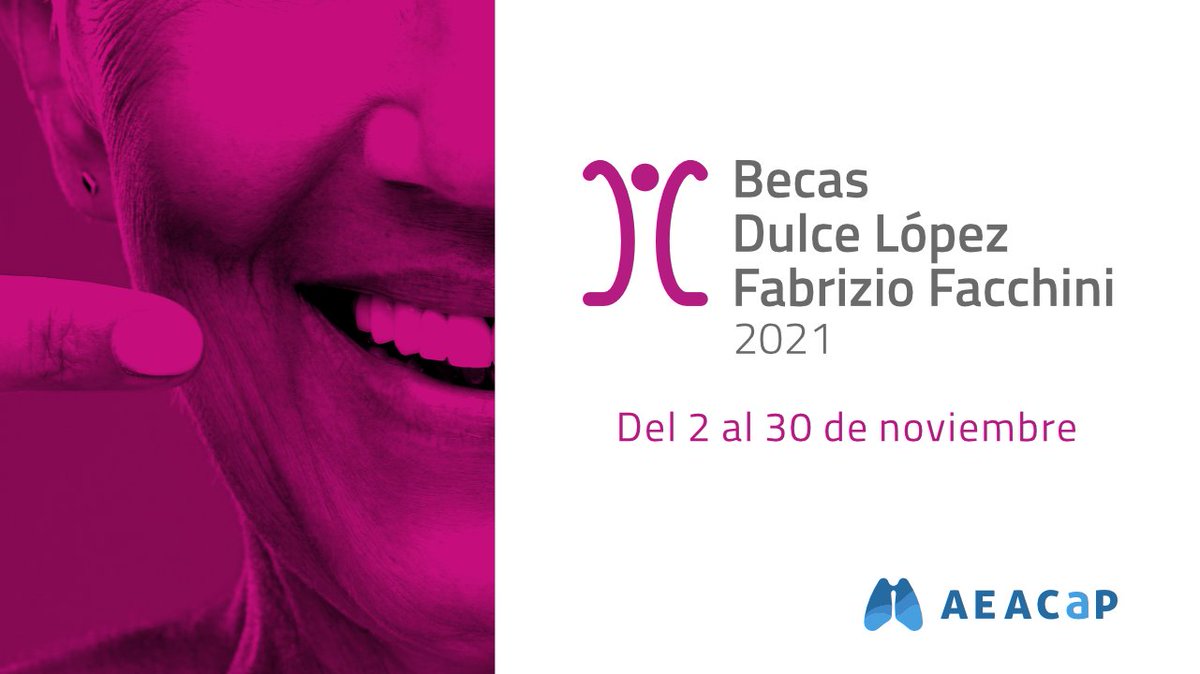 AEACaP's tweet photo. 🔵🔬 ¿Tienes un proyecto de #investigación que preste atención a las necesidades del colectivo de #pacientes de #cáncerdepulmón?
👉 Preséntate a las becas de #investigación 'Dulce López-Fabrizio Facchini'
🗓️ Mañana finaliza el plazo, ¡apúntate"
ℹ️ https://t.co/kpieUAYptr https://t.co/xzSweoFaz9