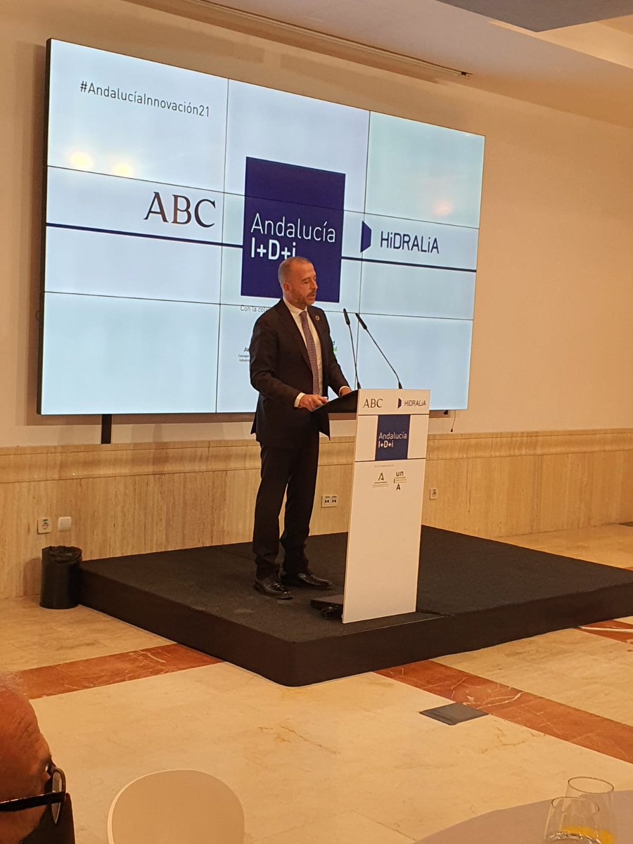 InfoHidralia's tweet photo. 📸 Interviene nuestro director de #Innovación, Ernesto Sánchez
🗣 "La #TransformaciónDigital y la #innovación son necesarias para mejorar la calidad de vida de los ciudadanos y de los servicios de las ciudades, en especial de la gestión del agua"
🚀 #AndalucíaInnovación21 https://t.co/3MzPnI2IE0