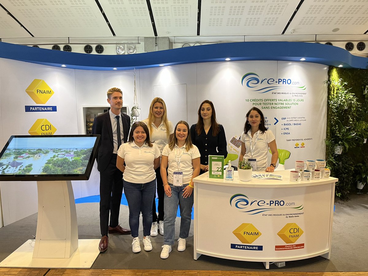 ere_pro's tweet photo. Venez rencontrer l’équipe la plus souriante du #congresfnaim sur le stand 65 https://t.co/XT6QD4BxkE https://t.co/CePXk0yzYD
