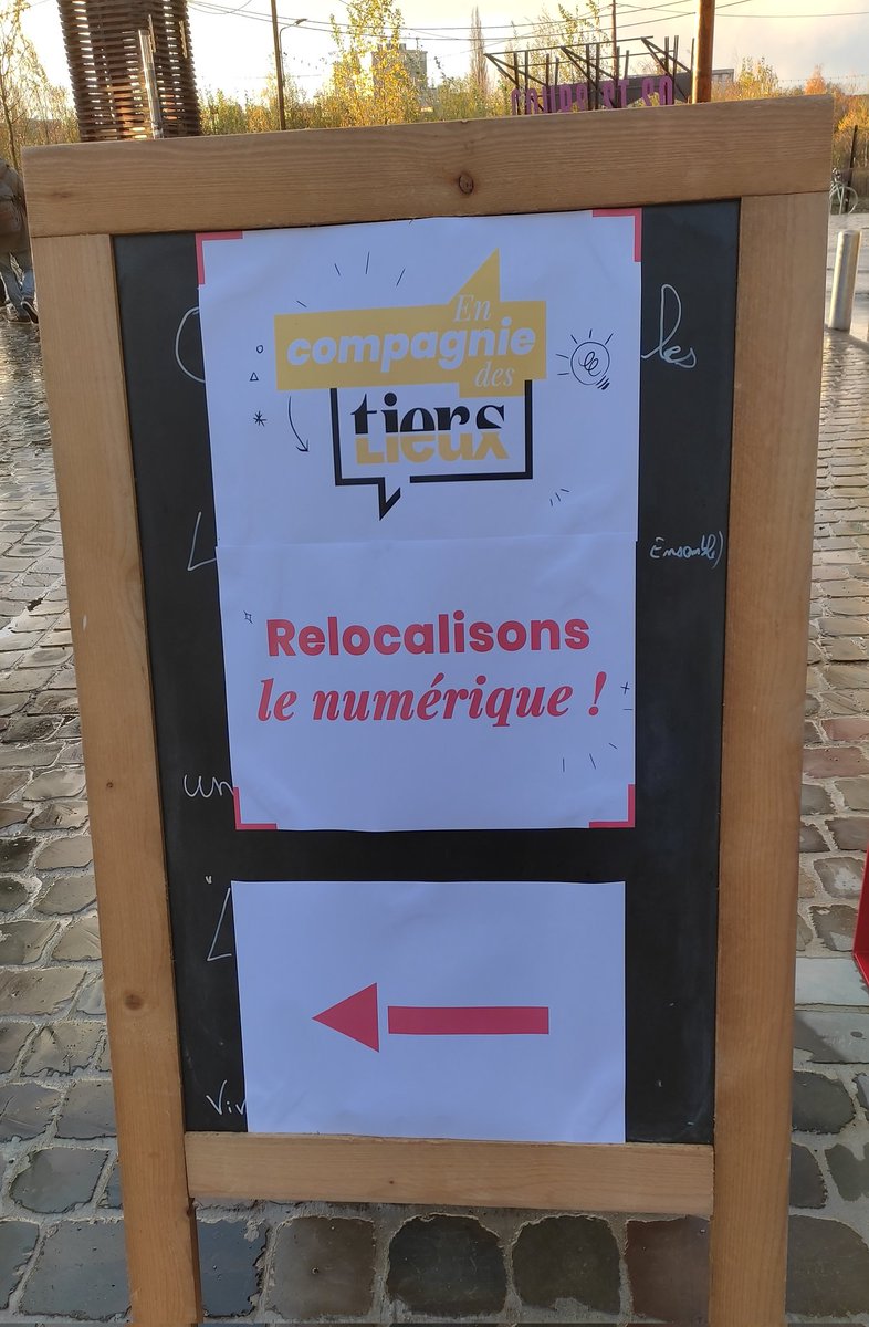 Rendez-vous aujourd'hui à l'événement En compagnie des tiers-lieux, organisé autour des enjeux du numérique dans les tiers-lieux par la <a href="/CiedesTL/">La Compagnie Des Tiers-Lieux</a> aux côtés des réseaux régionaux et nationaux de tiers-lieux
#tierslieux #cooperation