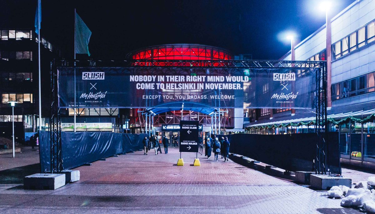 wearebou's tweet image. Although written five years ago, this ad for @myhelsinki &amp;amp; @SlushHQ never gets old: