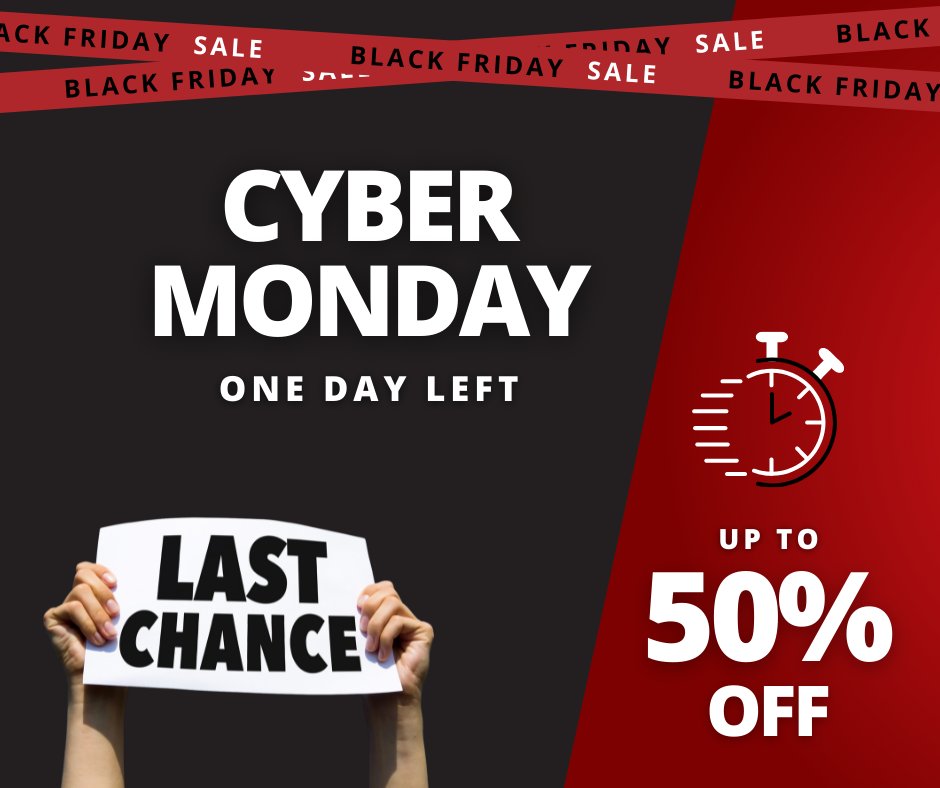 Systems2win's tweet photo. 📣ONE DAY LEFT to grab our #BlackFriday and #CyberMonday deals! Get System2win for only $199. 
Get this special offer now before you miss out: https://t.co/sbAsTVns5T
 
#Systems2win #Deals #ContinuousImprovement #Templates https://t.co/RW4vc5Oetx